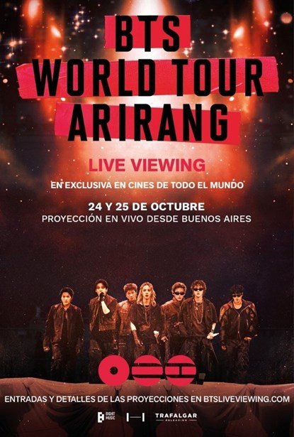 BTS WORLD TOUR 'ARIRANG' IN B. AIRES: LIVE VIEWING